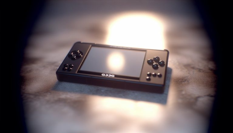 retro handheld gaming console